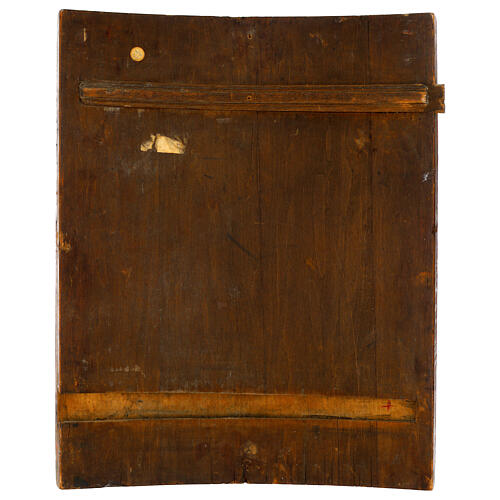 Antique Russian Icon XIX century Descent into Hell 53x44 cm 9