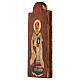 Tríptico Romeno Nossa Senhora do Sinal pintado à mão madeira 40x60 cm s7