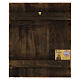 Icona Vergine di Kazan foglia oro dipinto stile russo 30x25 cm s4