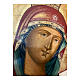 Icona russa antica monumentale Madre di Dio XVIII-XIX sec 90x62 cm s2