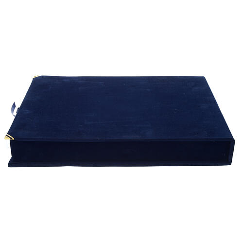 Icône style Russe Fleur Immarcescible peinte feuille or 30x25 cm 5