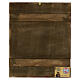 Icona stile Russo Madre di Dio Odigitria manto verde 30x25 cm dipinta s4