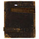 Icona Russa antica San Giorgio e il drago XIX secolo 29x24.7 cm s6