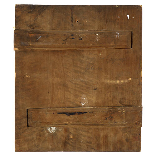 Icona discesa agli inferi Risurrezione di Cristo XIX secolo 35.3x31 cm 9