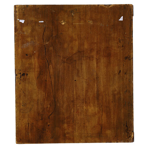 San Giorgio e drago icona Russa antica XIX secolo 31x26 cm 6