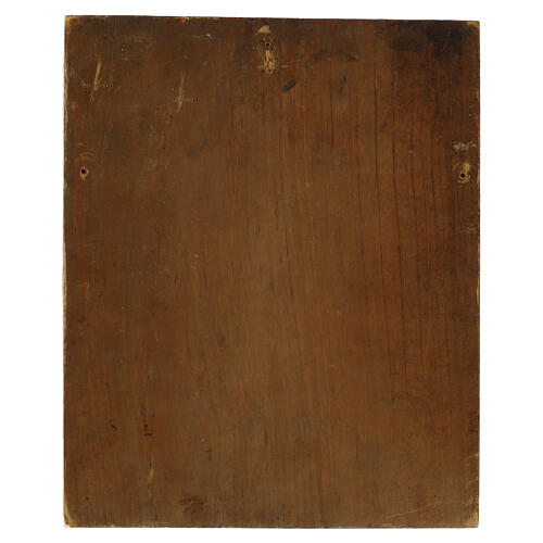 Icona Russa antica 28x22.5 cm San Nicola di Myra 1827 7