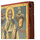 Icona Russa antica 28x22.5 cm San Nicola di Myra 1827 s4
