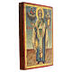 Icona Russa antica 28x22.5 cm San Nicola di Myra 1827 s5