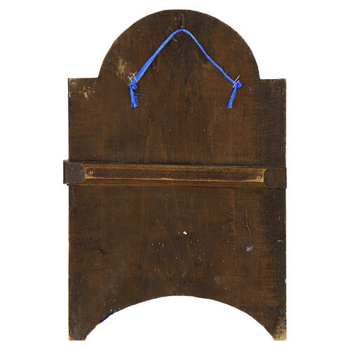 Icona Russa antica Madonna di Kazan XIX secolo 35x23 cm 7