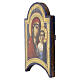 Icona Russa antica Madonna di Kazan XIX secolo 35x23 cm s3