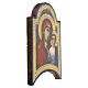 Icona Russa antica Madonna di Kazan XIX secolo 35x23 cm s5