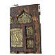 Stauroteca Russa antica con San Giovanni precursore e feste XVIII secolo 31x27 cm s5