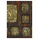 Stauroteca Russa antica con San Giovanni precursore e feste XVIII secolo 31x27 cm s9