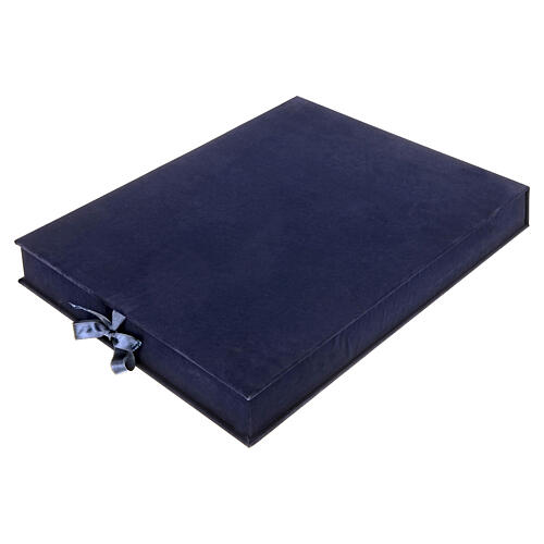 Icona Russa antica Madonna di Kazan con ricamo onorifico perle iris 27x23.5 cm fine XIX secolo 10