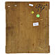 Stauroteca Russa antica con Santi Scelti croce bronzo XIX secolo 31x26.5 cm s7