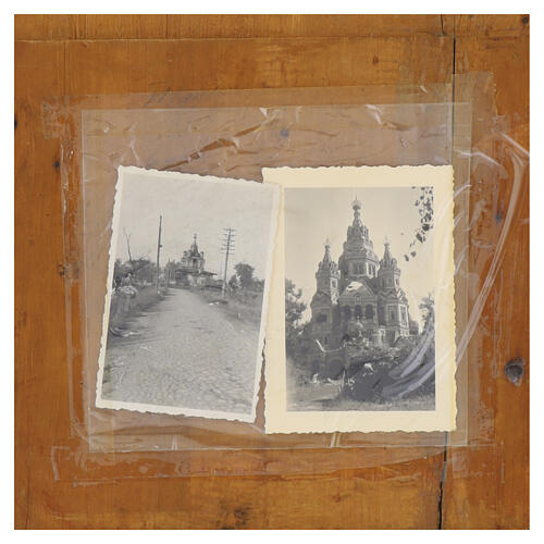 Icono Ruso Antiguo Santos Pedro y Pablo siglo XIX 36x31 cm 8