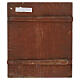 Crocifissione Stauroteca icona Russa antica XIX secolo 38.5x33.3 cm s8