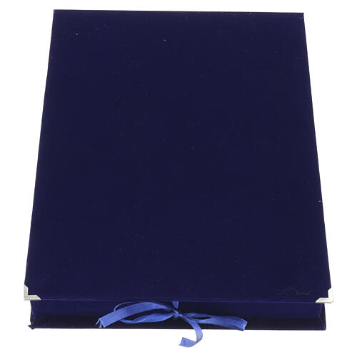 Icona Esaltazione della croce stile russo dipinta a mano 30x25 cm 5