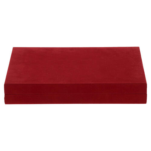 Ícone Roménia Nossa Senhora do Bom Conselho pintado à mão 30x25 cm 5