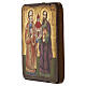 Hand-painted Romanian icon of Saint Peter and Saint Paul, 7x6 in s3