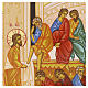 Foot Washing Wood Icon Russian-style, 30x25cm s2