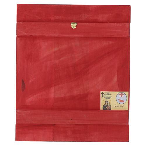 Icona stile russo Gioacchino e Anna concezione di Maria 30x25cm 4