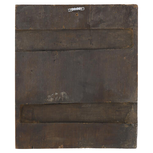 Icône russe ancienne Acheiropoïète début XIX siècle 36x30,5 cm 8