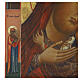 Icona russa antica Madonna di Korsun XIX sec 33x27 cm s4