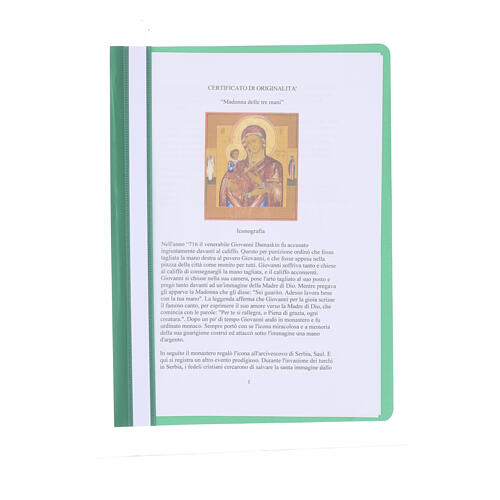 Ancient Russian icon Madonna of the Three Hands, 19th century 35x30 cm 8