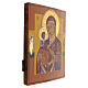 Ancient Russian icon Madonna of the Three Hands, 19th century 35x30 cm s5