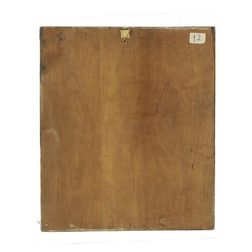 Icona russa antica Fonte di Vita XIX secolo 35x30 cm 7