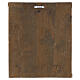 Alte russische Ikone Christus Pantokrator – 31 × 26 cm, neunzehntes Jahrhundert s6