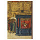 Icono ruso antiguo siglo XVIII Pokrov Protección del Velo de María 53x44 cm s7