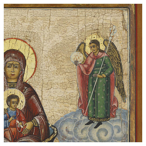 Antique Russian icon, Fountain of Life, late 18th century, 16x12 in 5