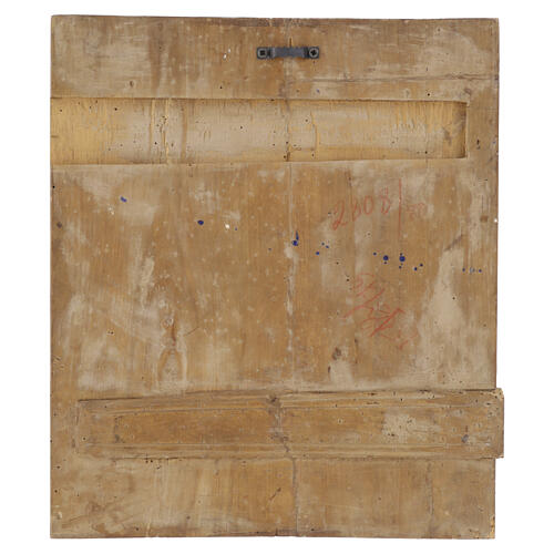 Icône russe ancienne Mère de Dieu de Tikhvin XIX siècle 34x29 cm 7