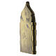 Icono ruso antiguo de viaje, siglo XIX, políptico en bronce esmaltado 39,5 x 17 cm (abierto 10,5 x 17 cm) s6