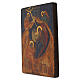Hand-Painted Romanian Byzantine Nativity Icon, 30x25 cm s3