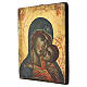 Byzantine Icon Mother of God Vladimirskaja, Romania, 30x25 cm, hand-painted s3