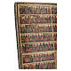 Icona russa monumentale antica Annuario menologio liturgico calendario ortodosso XVIII-XIX sec 104x78 cm s19