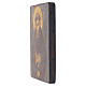 Icona dipinta a mano San Francesco stile antichizzato ispirato a Cimabue 20X20 cm s3