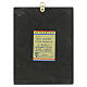 Icona dipinta a mano San Francesco con libro delle Sacre Scritture 20X15 cm s3