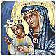Icona dipinta a mano Maria Mater Ecclesiae Totus Tuus 20X15 cm s2