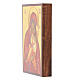 Icona russa Madonna clemente dipinta a mano 14x10 cm s3