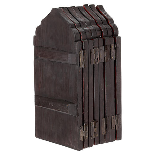 Iconostásio russo doméstico 130x34 cm antigo séc. XIX 16