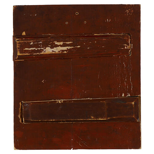 Icona Russa antica inizio XIX secolo Non Piangere su di Me Madre 31x26 cm 8