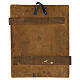 Ícone russo antigo século XIX Aparição da Virgem a São Sérgio de Radonézh 36x30 cm s6