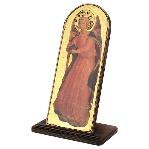 Tischaufsteller für Ikonen – Pappelholz, dunkel nussbraun, 21,5 × 24 × 14 cm 4