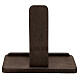 Tischaufsteller für Ikonen – Pappelholz, dunkel nussbraun, 21,5 × 24 × 14 cm s5