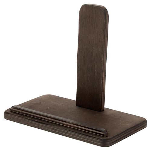 Icon stand, poplar wood, 8.5x9.5x5.5 in 3