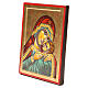 Ícono Virgen de Kasperov fondo oro s2